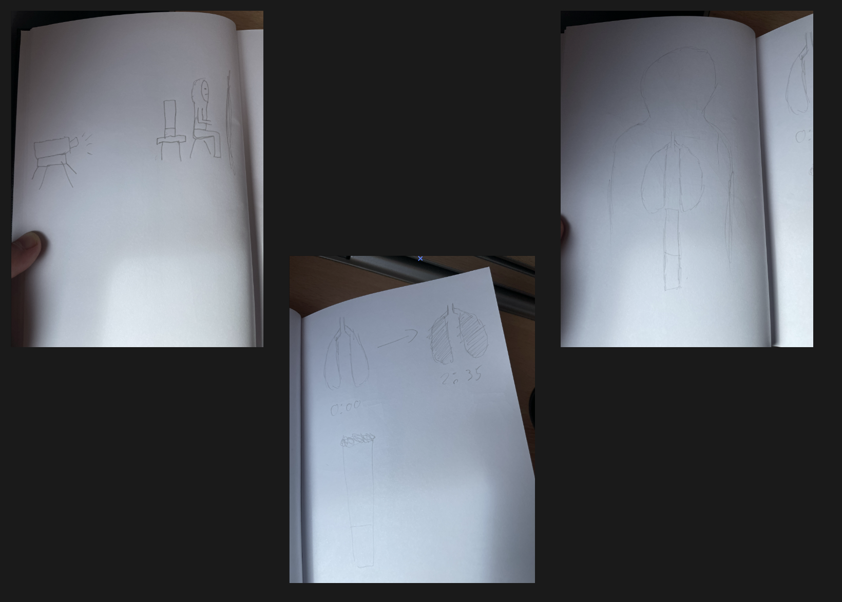 first sketches