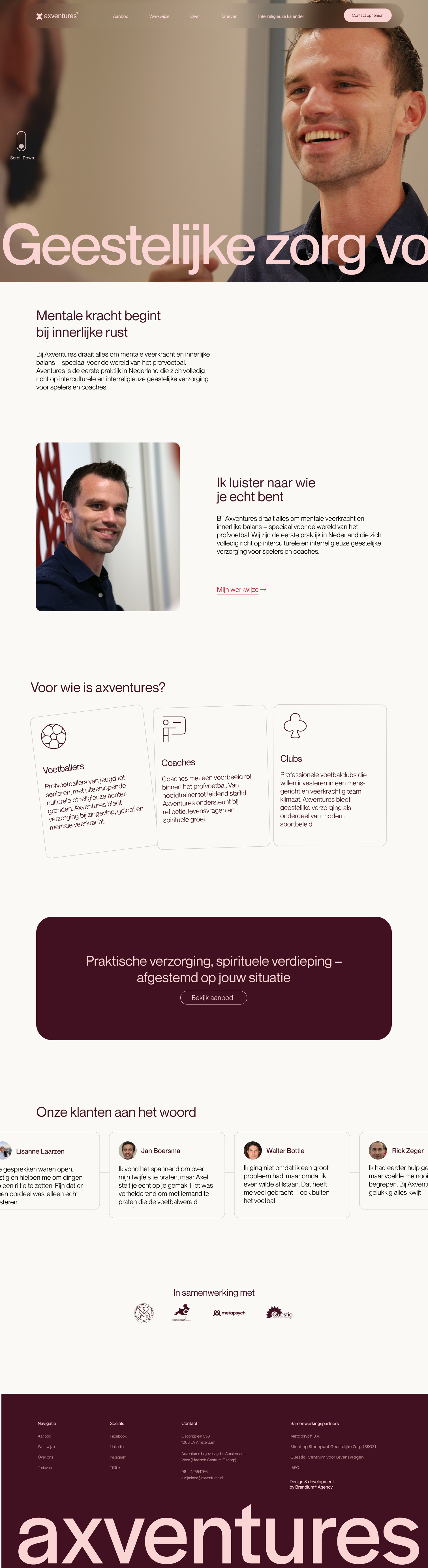 home page